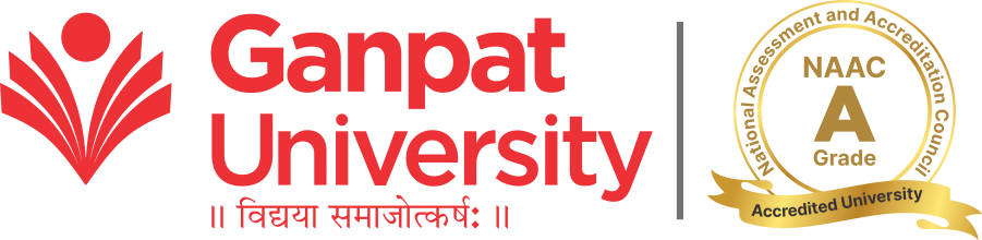 Ganpat University Logo